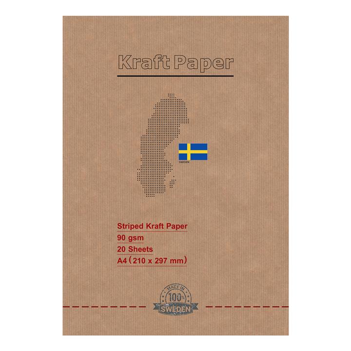 کاغذ کرافت کد A490ST بسته 20 عددی